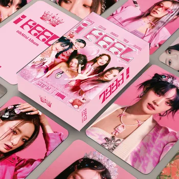 55 шт./компл. Фотокарточки Kpop Idol GIDLE I Feel Album Lomo Cards (G) I-DLE Photo LOMO Card Ye Shuhua MINNIE Открытка Фанатам Подарок