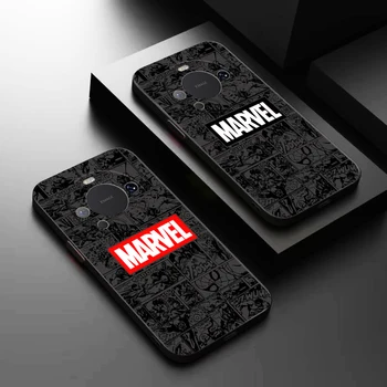 Marvel Человек-Паук Comcis Чехол Для Телефона Huawei Honor 100 Pro X20 SE X30 X40 X50i Mate 40 30 30E 20 10 Pro Plus Lite Задняя Крышка