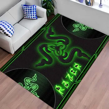 Игровой коврик Зеленая Змея, ковер для спальни, гостиной, коврик для пола, ковры для спальни, ковры для гостиной, коврики для пола, ковер