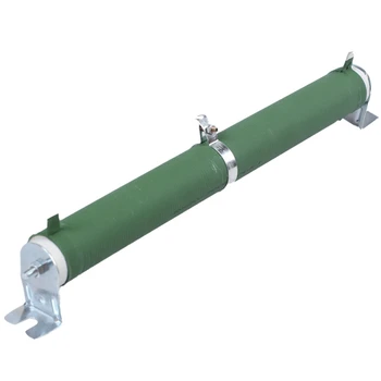 Керамическая трубка мощностью 4X200 Вт 100 Ом с регулируемым реостатным резистором зеленого цвета