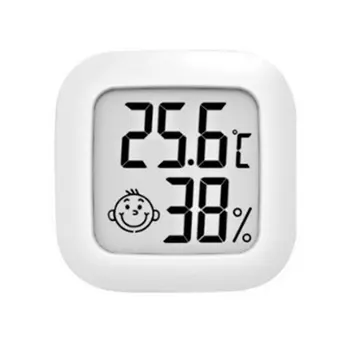 Мини-термометр-гигрометр для помещений и улицы, ЖК-цифровой измеритель температуры, датчик температуры, гигрометр, инструмент для измерения температуры