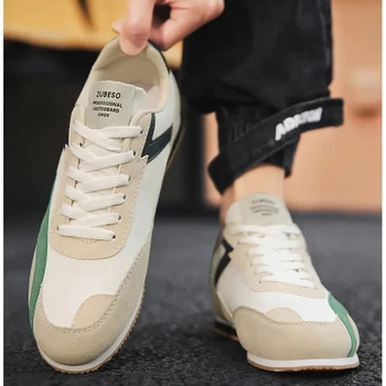 Новинка весны 2023 года, модная обувь Forrest Gump, Модные спортивные мужские кроссовки на мягкой подошве, Повседневная дышащая мужская обувь на плоской подошве.