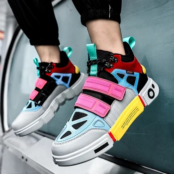 Новые мужские кроссовки 2024 года, высококачественные кроссовки, уличная обувь для мужчин, удобная дышащая обувь, разноцветные кроссовки