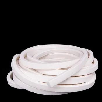 Прямые продажи высококачественной белой силиконовой прокладки из вспененного материала, 3-метровой квадратной силиконовой прокладки из вспененного материала для герметизации акустической пены.