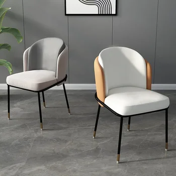 Расслабляющий Обеденные стулья Accent Nordic Офисный Дизайнерский Роскошный Садовый Трон, Маникюрный стул, Современная мебель Cadeiras De Jantar