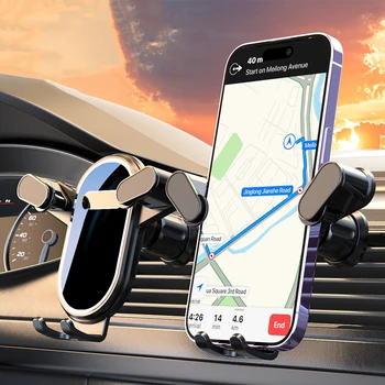 Универсальный Автомобильный Держатель Для Телефона с Вентиляционным Отверстием с Креплением на Крючок Подставка Для Мобильного Телефона В Автомобиле Поддержка GPS Для iPhone Xiaomi Samsung