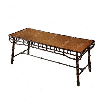Чайный столик из бамбуковой ленты, Чайный столик, Чайная комната, кресло с круглой спинкой, Кресло-дворец, Набор чайных подносов, роскошный журнальный столик